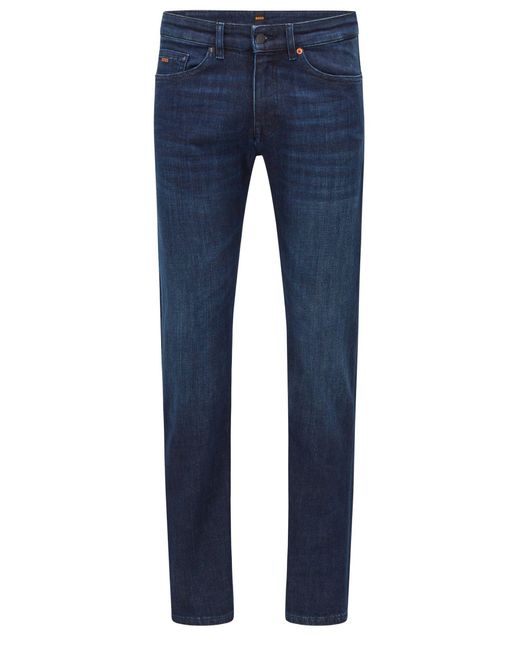 BOSS Orange Slim-fit-Jeans Delaware BC-L-P in Blau für Herren | Lyst DE