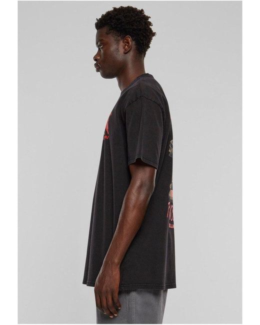 MT Upscale T-Shirt Ultraprovocateur Acid Heavy Oversize Tee in Black für Herren