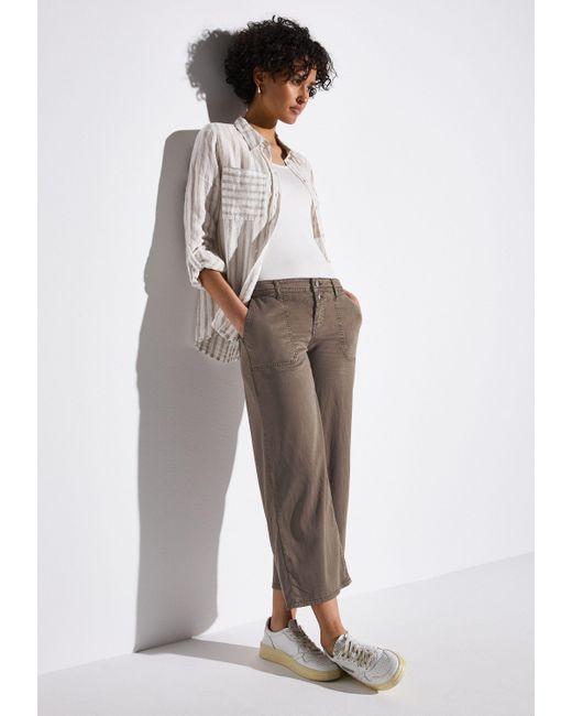Street One Brown Gerade Jeans Middle Waist