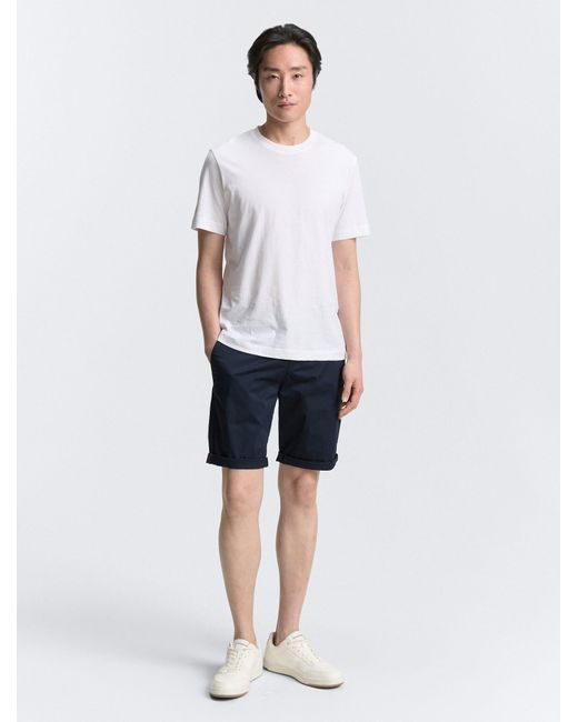 Tom Tailor Bermudas Lightweight Regular Chino Shorts in Blue für Herren