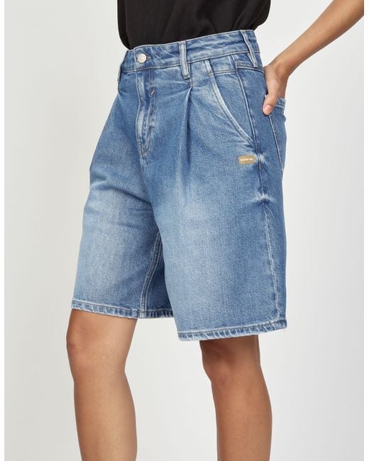 Gang Blue Bermudas 94WANDA BERMUDA mit Bundfalten vorn