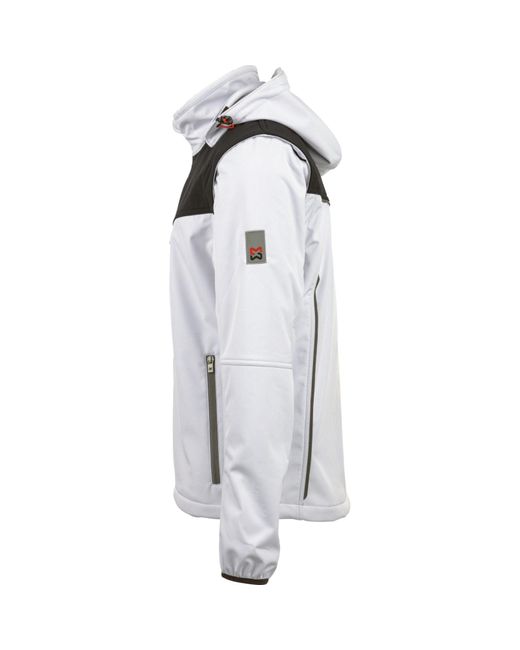 Würth MODYF Stretch X hochwertige Arbeitsjacke in White für Herren