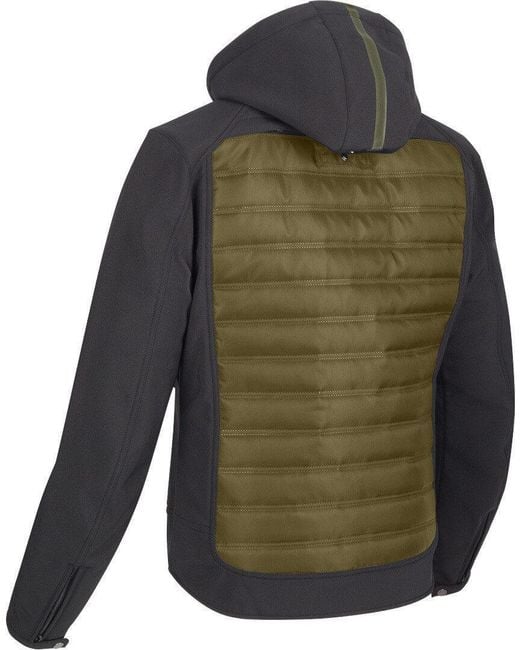 Segura Motorradjacke Natcho 2 Motorrad Textiljacke herausnehmbares Innenfutter in Green für Herren