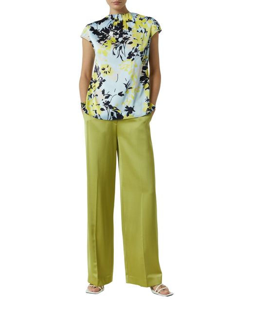 Comma, Blue Langarmbluse Bluse