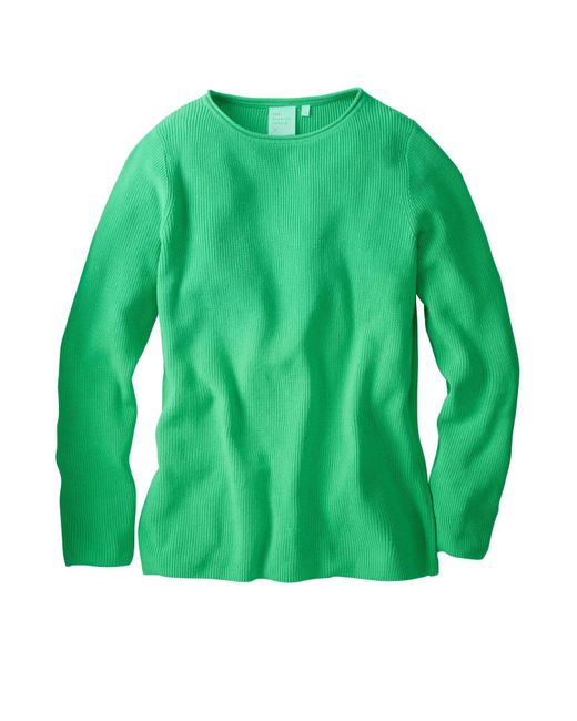 COMPASS Green Strickpullover