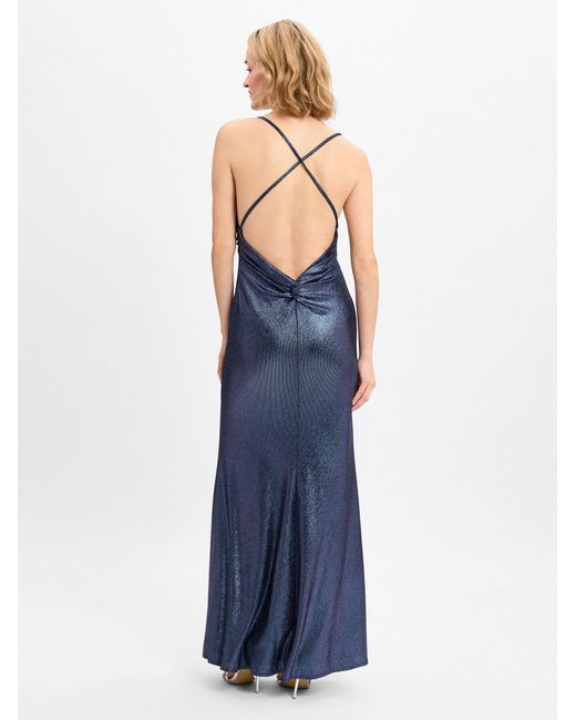 Swing Blue Abendkleid