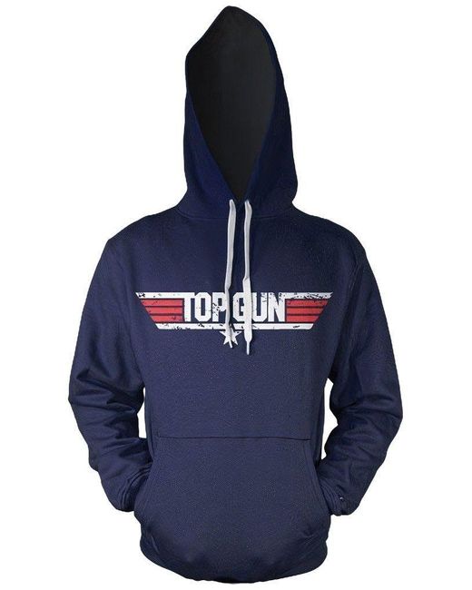 top gun Kapuzenpullover in Blue für Herren
