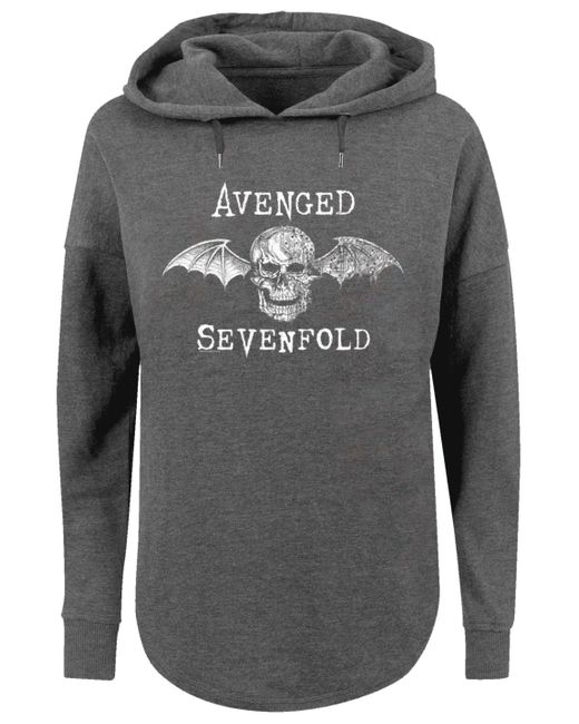 Sevenfold Metal | F4NT4STIC Sweatshirt Grau Rock-Musik Bat Cyborg Lyst Band, Premium in Qualität, DE Avenged