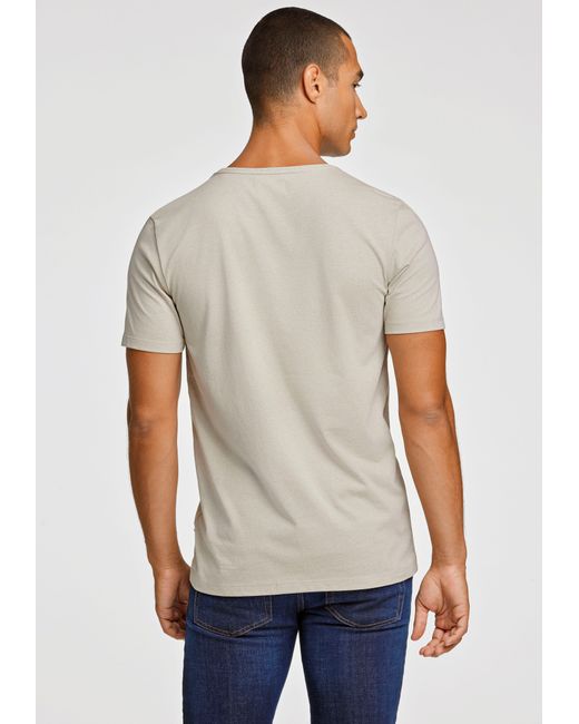 Lindbergh T-Shirt mit Rundhalsausschnitt in Gray für Herren
