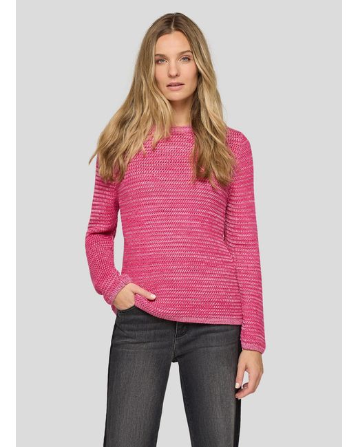 Rabe Pink Strickpullover Pullover