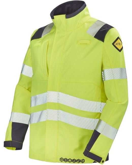 Cepovett Softshelljacke Teide in Yellow für Herren