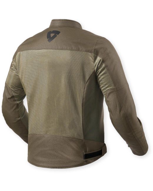 Revit Motorradjacke Eclipse 2 Motorrad Textiljacke Atmungsaktiv protektoren reflektierende abriebfest kühlend reißversc in Green für Herren