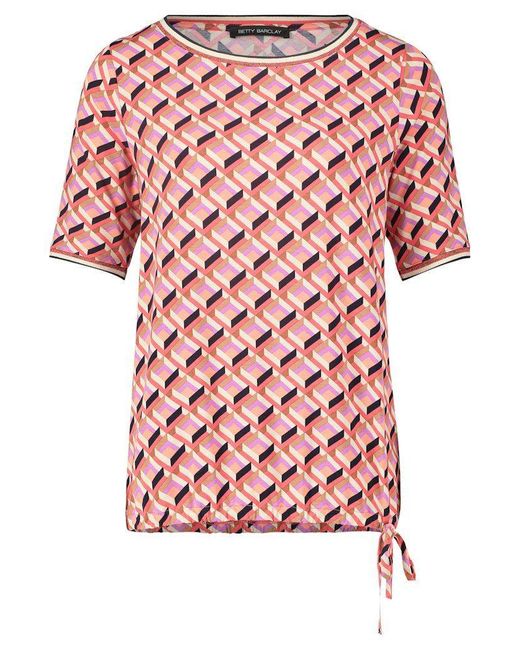 Betty Barclay Pink T- / Da., Polo / Shirt Kurz 1/2 Arm
