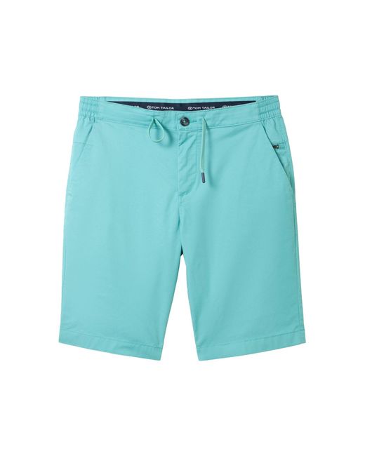 Tom Tailor Bermudas regular chino shorts COOLMAX® in Blue für Herren
