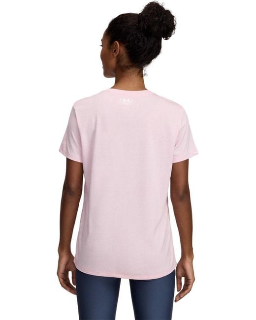 Under Armour ® Kurzarmshirt TECH SSC- TWIST PRIME PINK