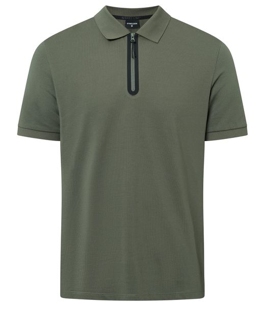 Strellson Poloshirt Reno-PZ (1-tlg) in Green für Herren