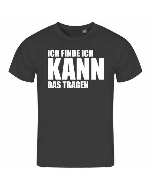 deinshirt Print- T-Shirt finde ich kann das tragen Funshirt mit Motiv in Black für Herren