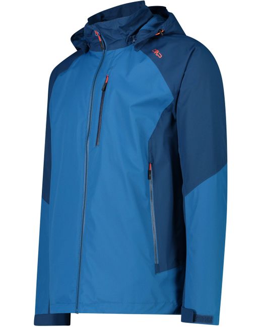 CMP Funktionsjacke MAN JACKET ZIP HOOD PACIFIC in Blue für Herren