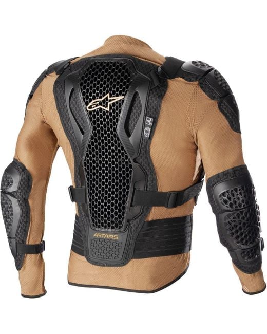 Alpinestars Hoodie Bionic Action V2 Protektorenjacke Atmungsaktiv belüftet kühlend in Black für Herren