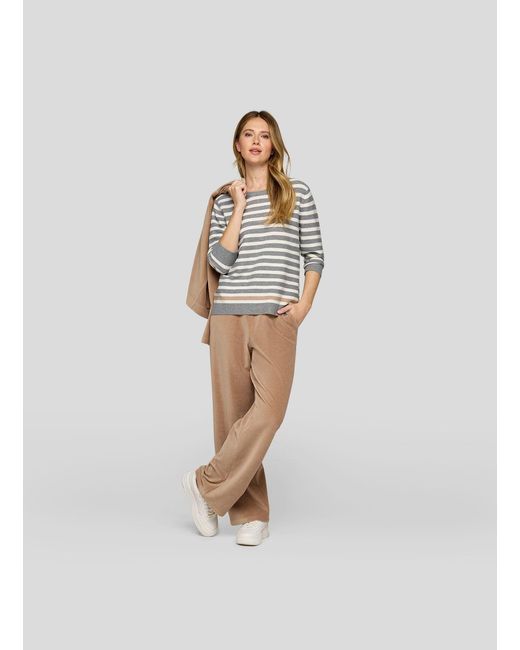 Rabe White Strickpullover