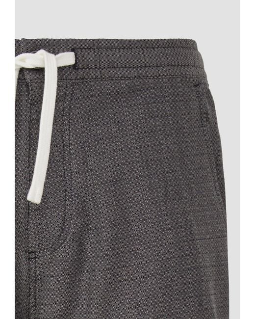 S.oliver Bermudas Leichte Shorts mit Struktur im Relaxed Fit in Gray für Herren
