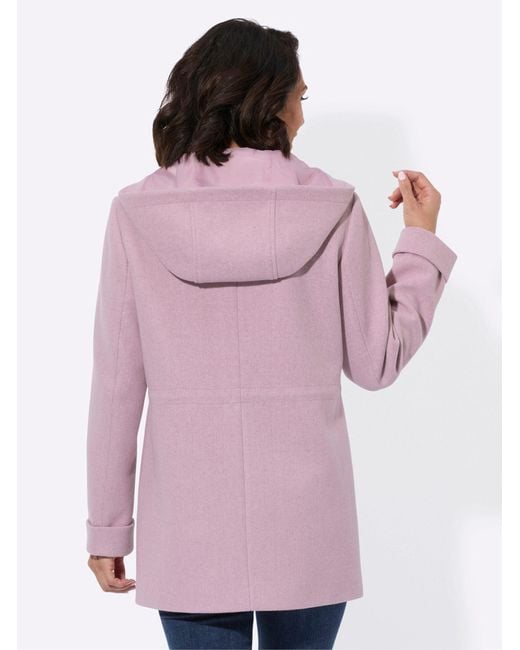WITT Pink Allwetterjacke Kapuzenjacke