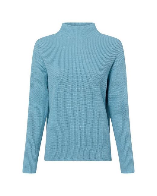 Marie Lund Blue Strickpullover