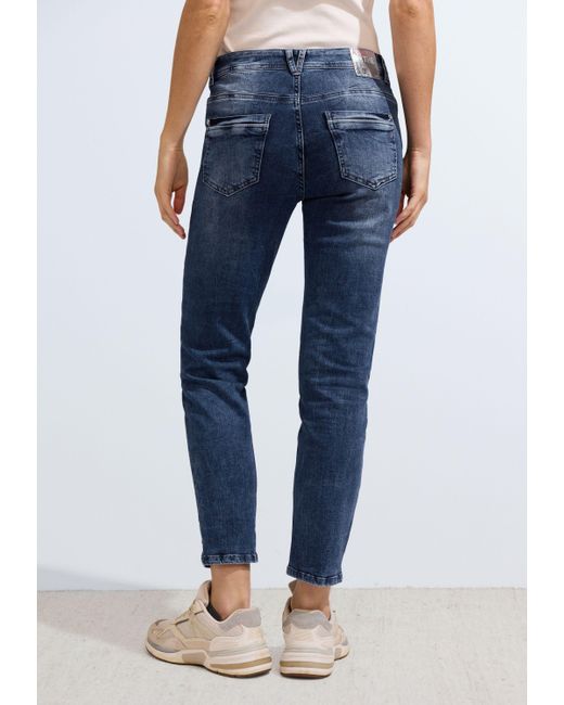 Cecil Blue 5-Pocket-Jeans Style Scarlett Random