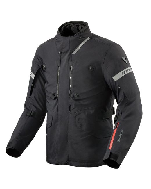 Revit Motorradjacke Neptune 3 GTX Tourenjacke Schwarz in Black für Herren