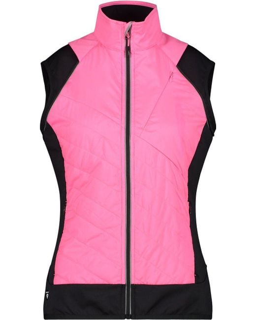 CMP Pink Anorak WOMAN JACKET WITH DETACHABLE SLEEVE