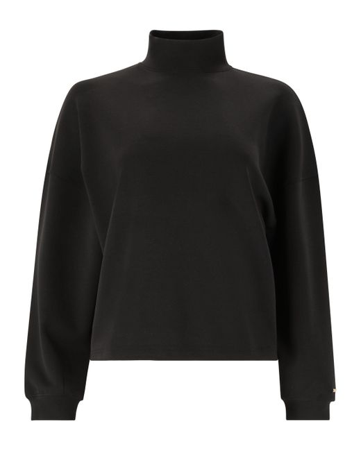 Athlecia Black Sweatshirt Paris mit hohem Kragen und Tragekomfort