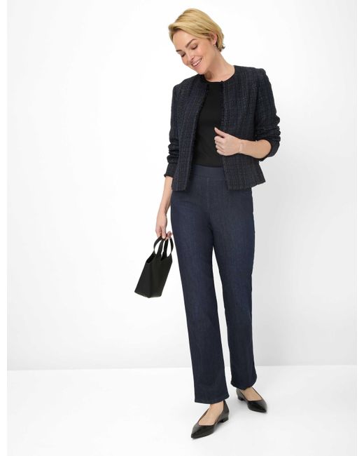 RAPHAELA by BRAX Blue Bequeme Jeans Style CARINA
