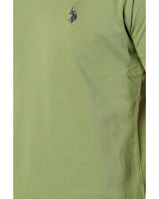 U.S. POLO ASSN. T-Shirt in Green für Herren