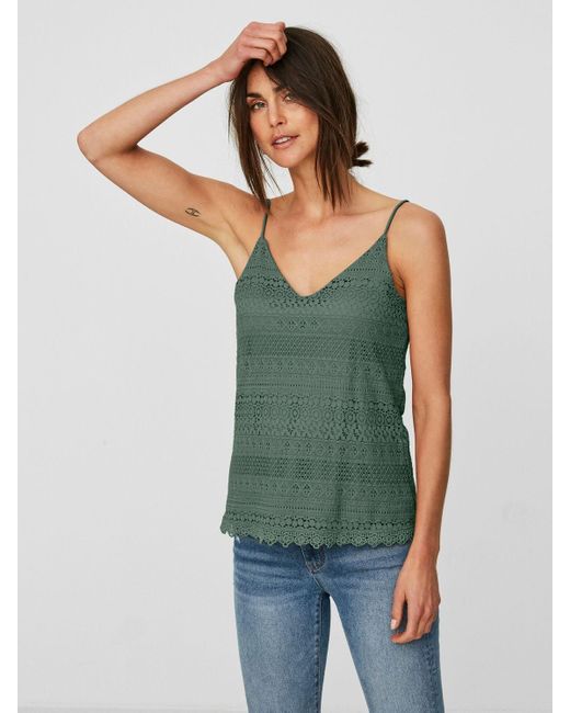 Vero Moda Green Layershirt