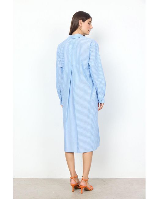Soya Concept Blue Hemdblusenkleid