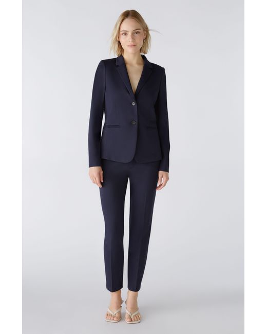 Ouí Blue Blusenblazer