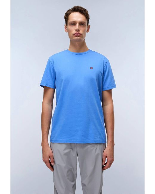 Napapijri T-Shirt SALIS /S SUM (1-tlg) in Blue für Herren