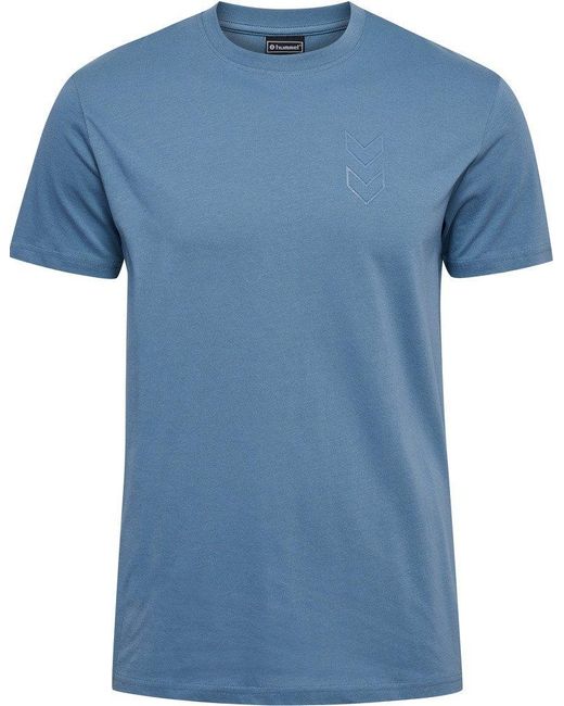 Hummel T-Shirt Hmlactive Co Tee /S in Blue für Herren
