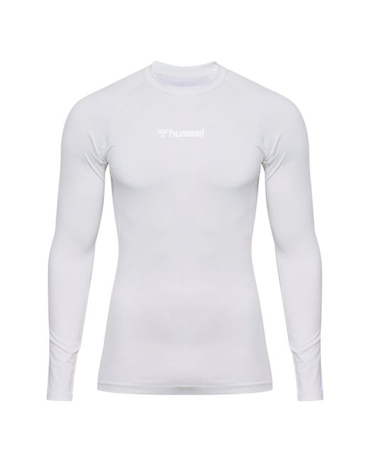 Hummel Langarmshirt Langarm Shirt hmlBL PERFORMANCE TEE L/S 225511 in White für Herren