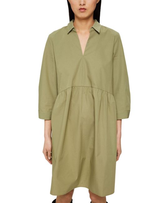 esprit hemdblusenkleid schwarz