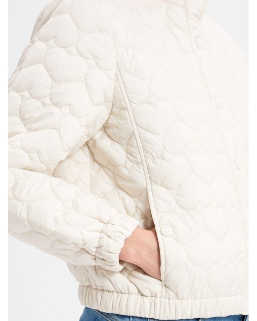 Marie Lund White Steppjacke