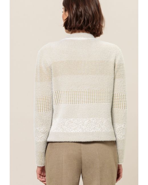 Bianca White Strickpullover