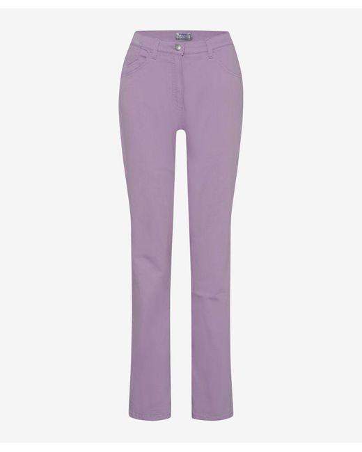 RAPHAELA by BRAX Purple 5-Pocket-Jeans Style CORRY