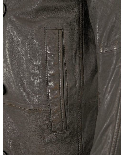 Jilani Lederjacke Matthes-3 in Black für Herren