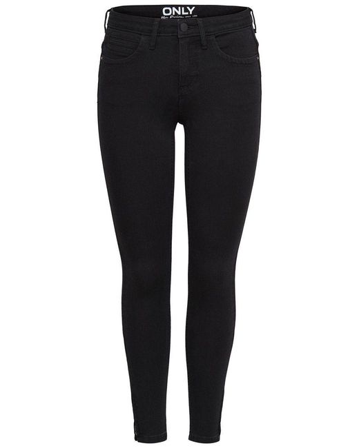 DE ETERNAL Lyst LIFE ANKLE | ONLKENDELL BLACK Regular-fit-Jeans ONLY