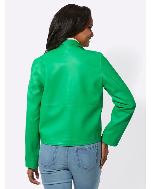 WITT Green Allwetterjacke Lederimitatjacke