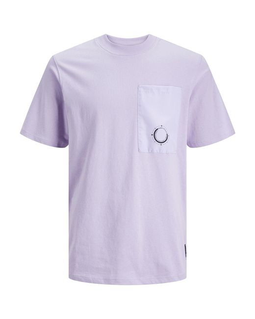 Jack & Jones T-Shirt in Purple für Herren
