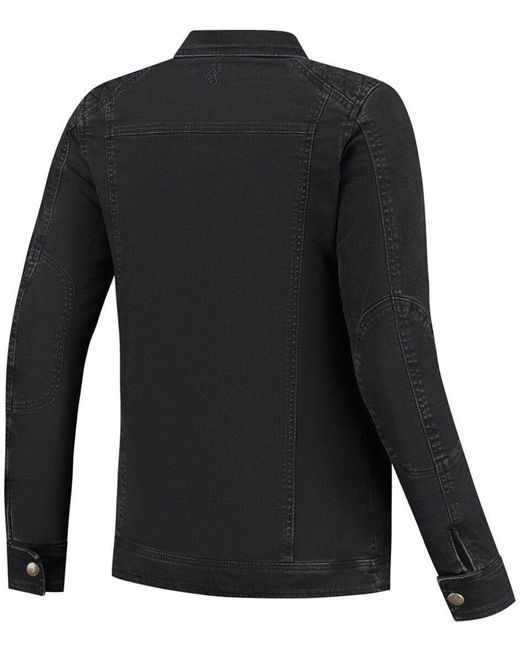 Rusty Stitches Black Motorradjacke Dolly Motorrad Textiljacke