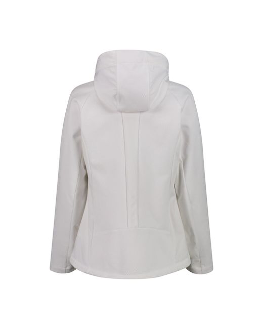 CMP Gray Softshelljacke ZIP HOOD 35A5216