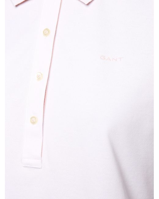 Gant White Poloshirt
